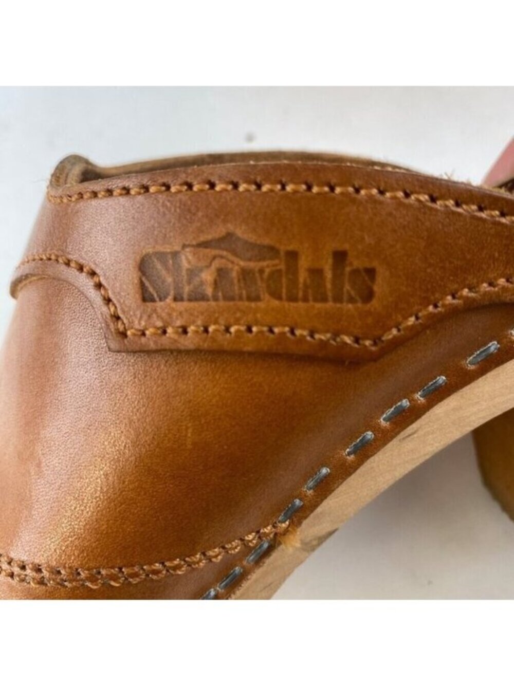 Designed by Skandals sandals women’s brown Leather size 36 shoes used - Picture 9 of 14